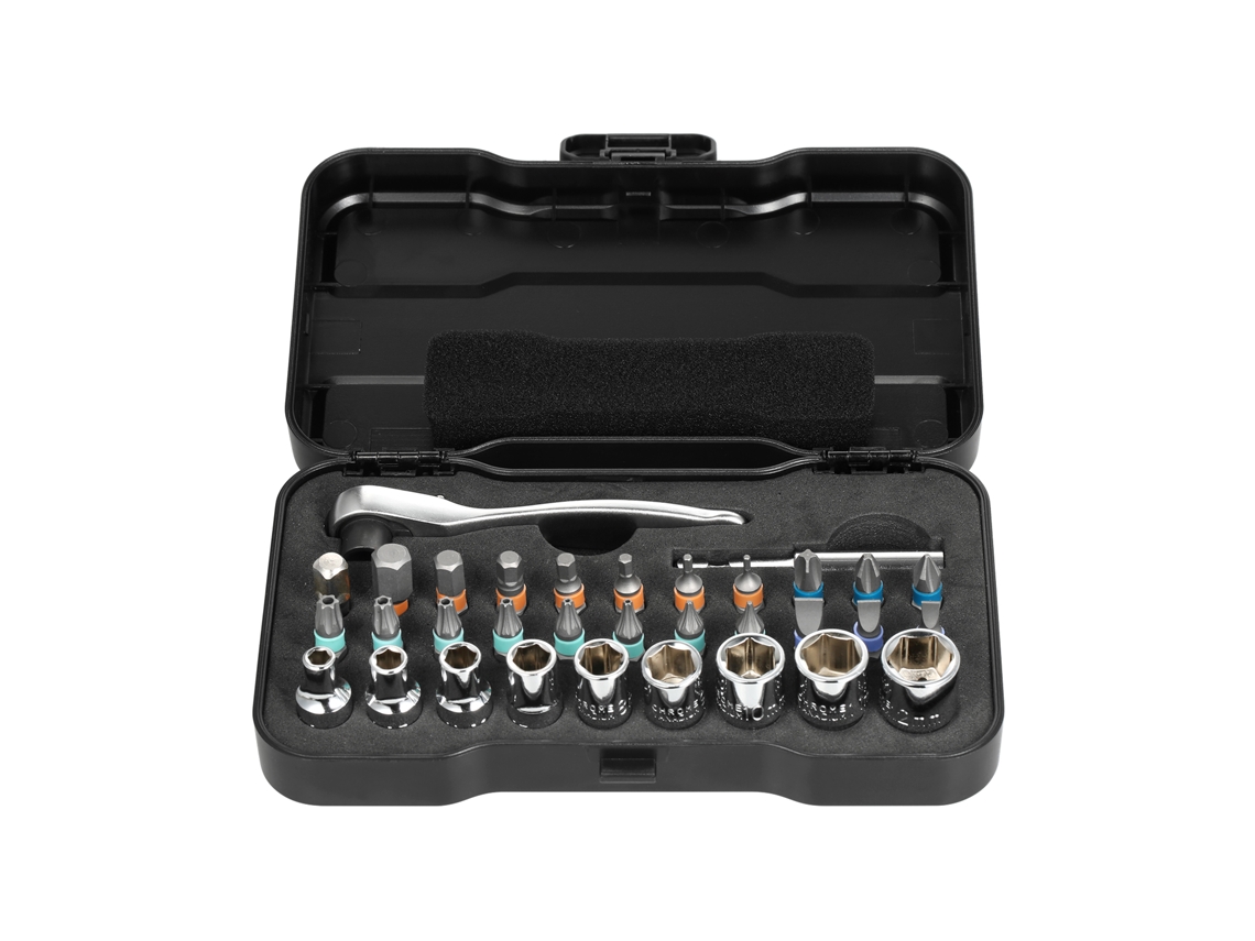 Laxiscreed Kit De Ferramentas Pormenor 33 Peças Com Pontas Magnéticas E Versáteis