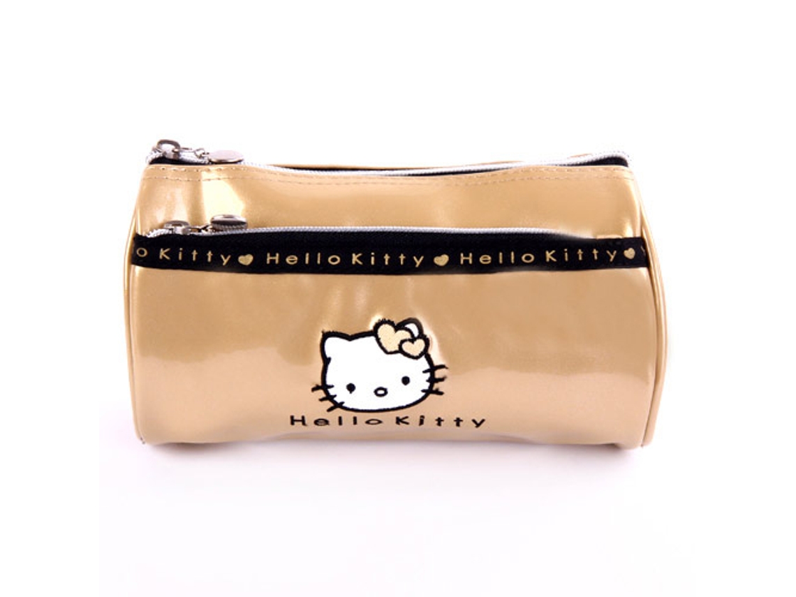 Estojo Com Dois Fechos Hello Kitty