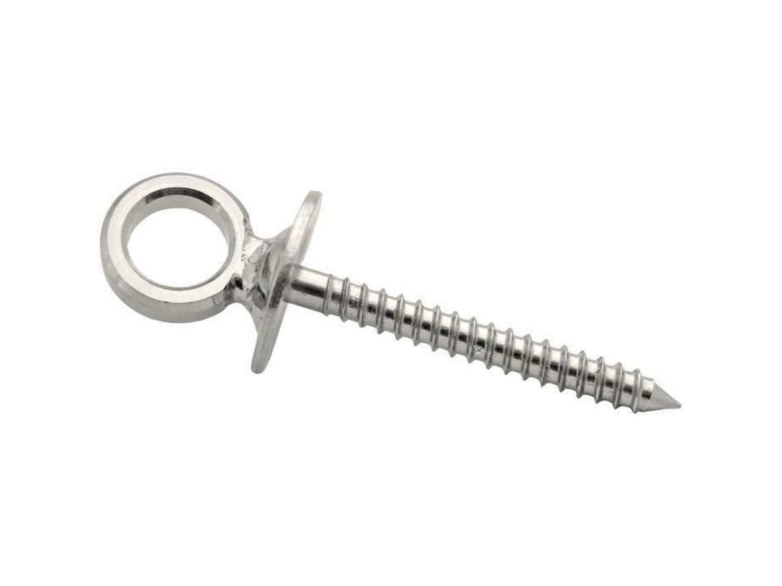 Olhal Parafuso Para Madeira Em Aço Inox. Øfio 8mm Comprimento 80mm Uc2 Chapuis