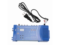 Mali modulador conversor RF com 3 entradas de antena, suporta PAL NTSC, plug and play, para TV residencial, bivolt, EUA