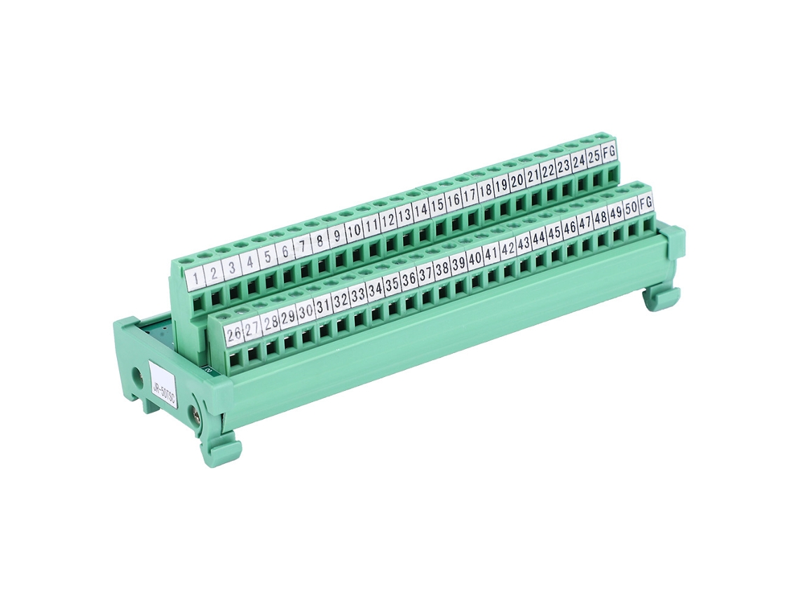 Conector de Cabo Terminal para Módulos Plc Din 35mm
