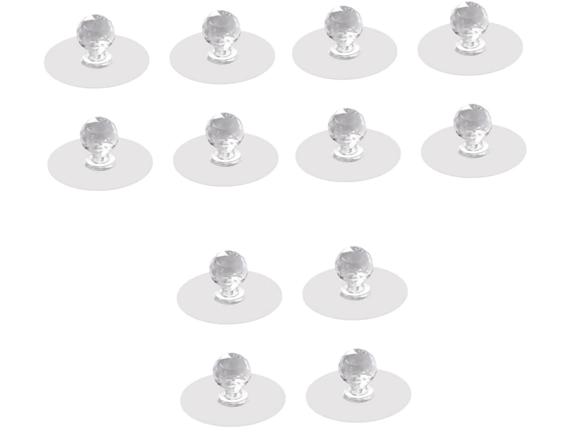 Uonlytech Conjunto De 12-puxadores Para Portas, Gavetas E Móveis Ideal Para Armários