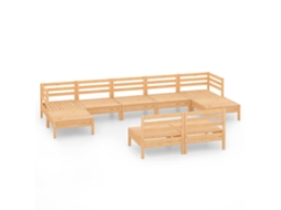 Garden Lounge Set, Garden Lounge Sets Vidaxl Marrom Madeira De Pinho (n/a)