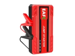 Auxiliar de partida portátil para bateria de carro 12V 600A, lanterna LED, saída USB 5V/2A, veículos a gasolina de 3,0 litros.