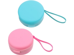 Conjunto De 2 Escovas Multifuncionais Silicone Ganazono Para Corpo E Rosto Com Suporte Sabonete, Escova Esfoliante