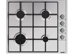 Placa de Gás KUNFT 4G KGH8853 (Gás Butano-Propano - 59 cm - Inox)