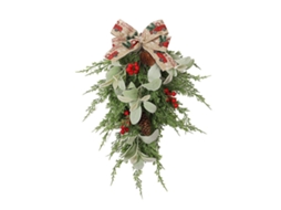 Decoração De Natal Diy Com Folhas, Pinhas E Ramos Suspensos By Laxiscreed
