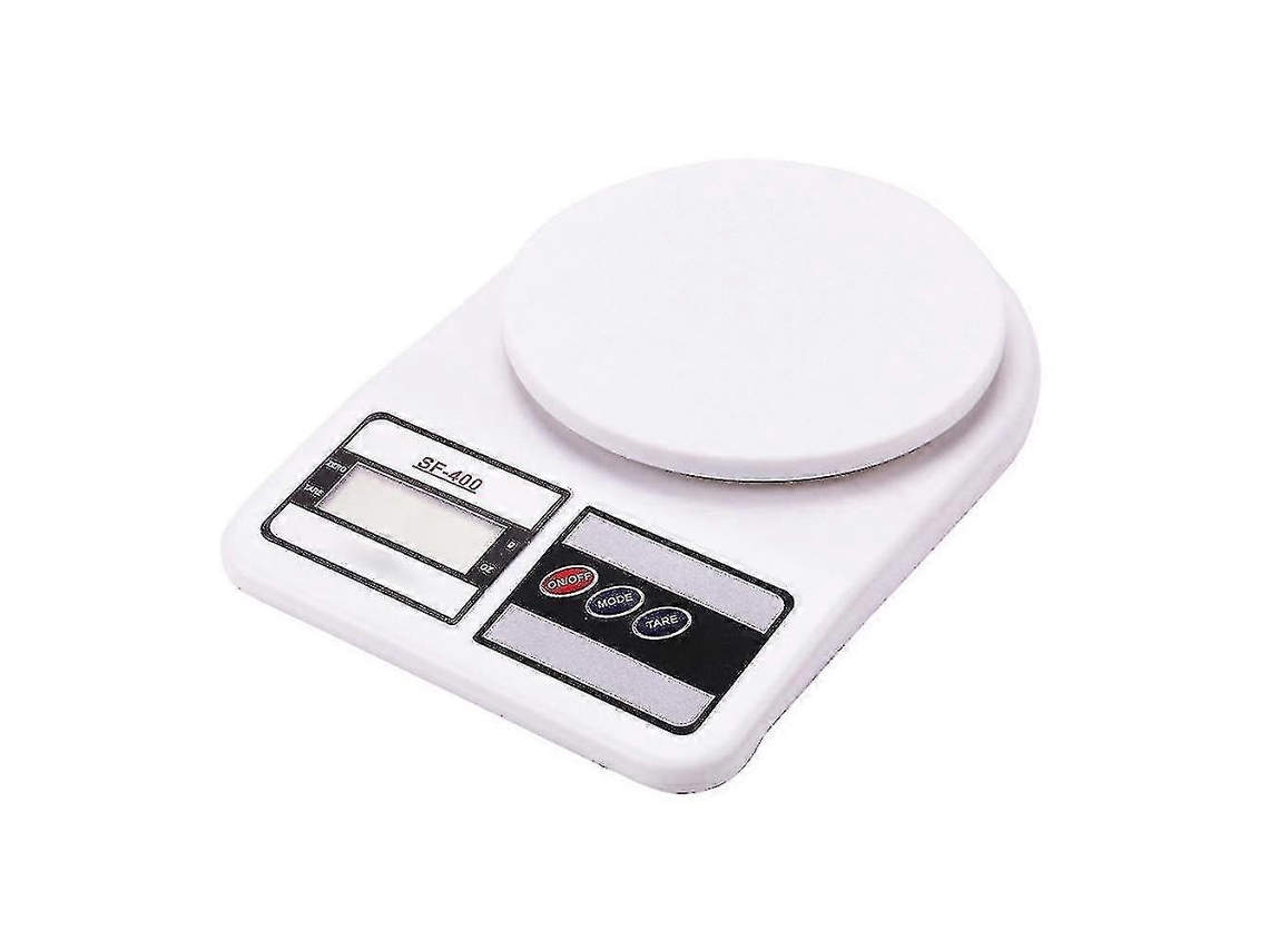 Balança de cozinha eletrônica digital SF 400 de 10 kg/1 g com visor LCD para entrega de alimentos, pesagem e dietas. Novo produto da Slowmoose.