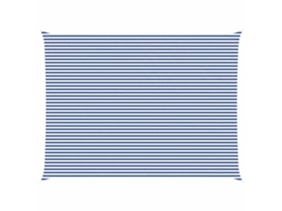 Conjunto 1 Sombra Externa Vidaxl Azul Poliéster (8 X 6 M)
