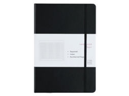 Caderno Quadriculado A5 148x213mm Capa Dura 188p