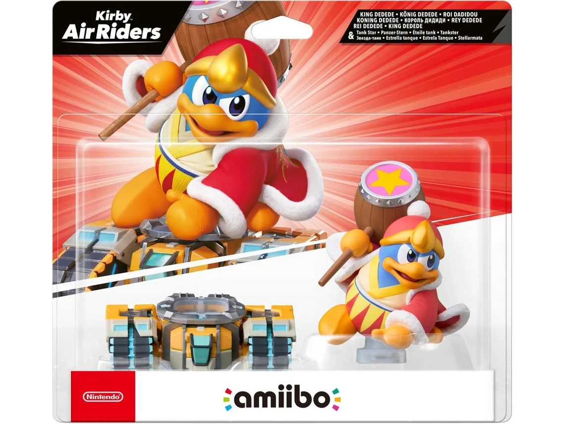 Figura Amiibo NINTENDO Splatoon Raiders King Dedede and Tank Star