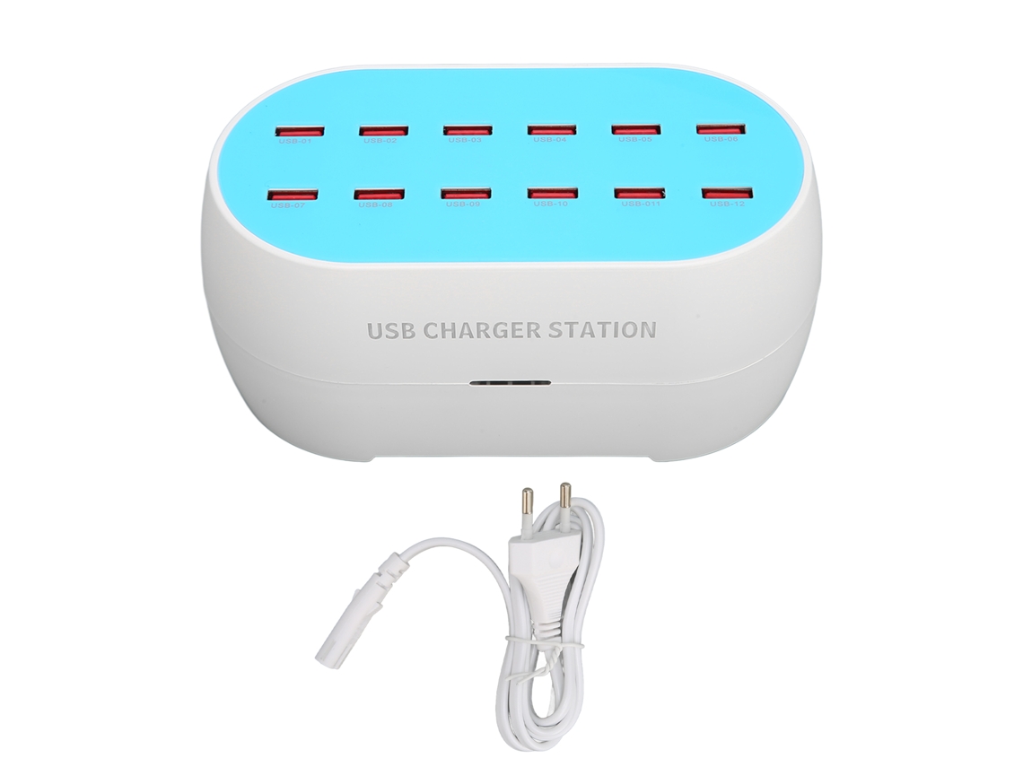 Estação de Carregamento Usb LAXISCREED 12 Portas 120w