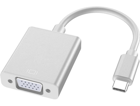 Conversor HOWEI Type C to VGA (Branco)