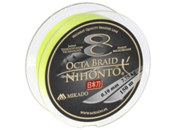 Linha Trançada Nihonto Octa 150 M Amarelo 0.450 Mmmikado