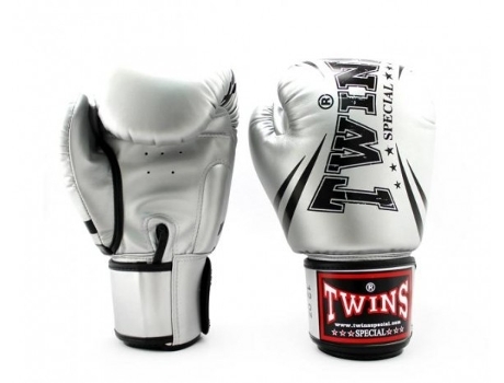 Luva TWINS Tw6 Prateado 12oz