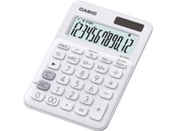 Calculadora Básica CASIO MS20UCPK Branco (Outlet Caixa Aberta - 12 dígitos)
