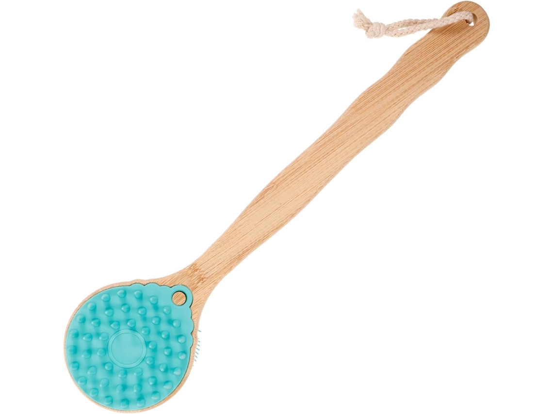 Escova De Banho Dupla Face Ukcoco Para O Corpo, Cabo Longo Para Banheira, Ferramenta De Limpeza Para Chuveiro