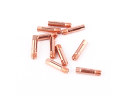 10 Peças Pontas De Contato Para Soplete Mig Mag Mb-15ak M6 0.8mm/1.0mm Alta Qualidade