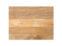 Tampo de mesa VIDAXL Marrom Madeira (80x50x3.8cm)
