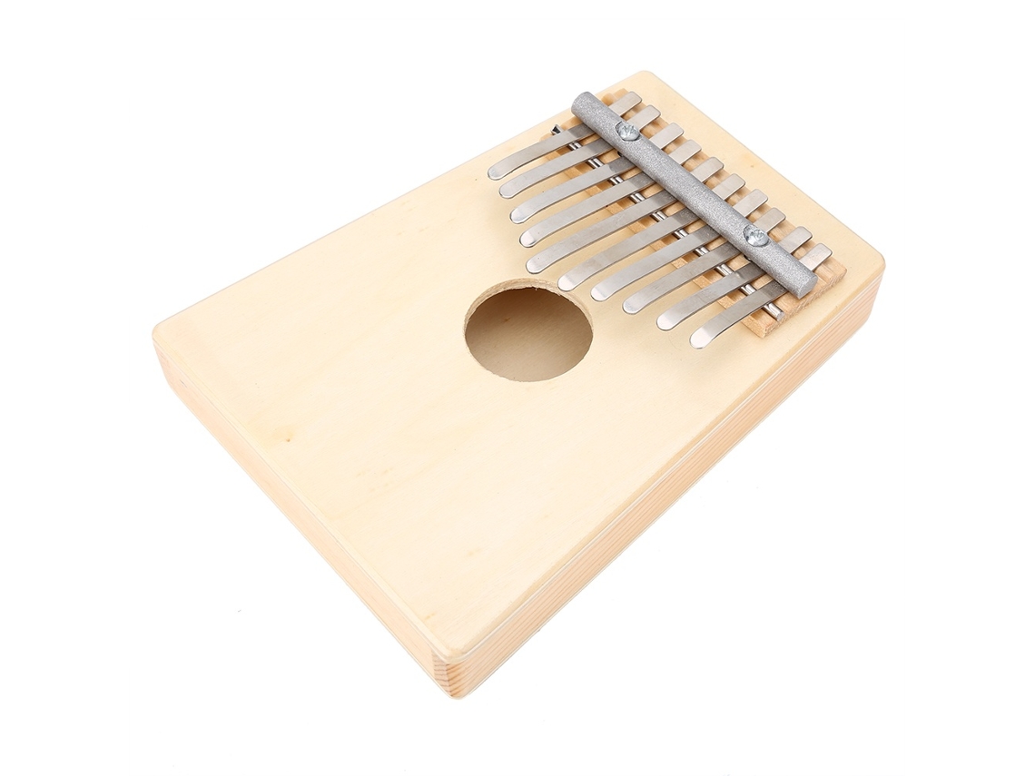 Lurelia Kalimba Infantil Com 10 Teclas E Madeira