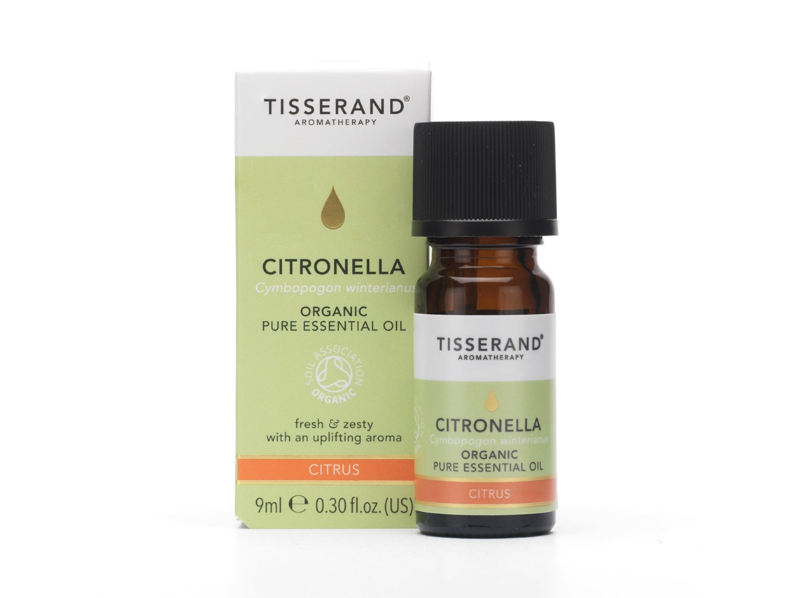Tisserand Citronella Organic Pure Essential Oil 9ml