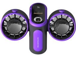 Ventilador De Cintura Com Duas Cabeças, Pequeno Ventilador Portátil, Ventilador De Camping Com Iluminação, Visor Digital Inteligente