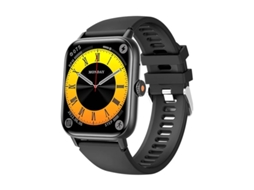Smartwatch com chamada Bluetooth, rastreador de atividade física, pedômetro, monitoramento de frequência cardíaca, tecido sensível ao toque 1,85 Bestvite