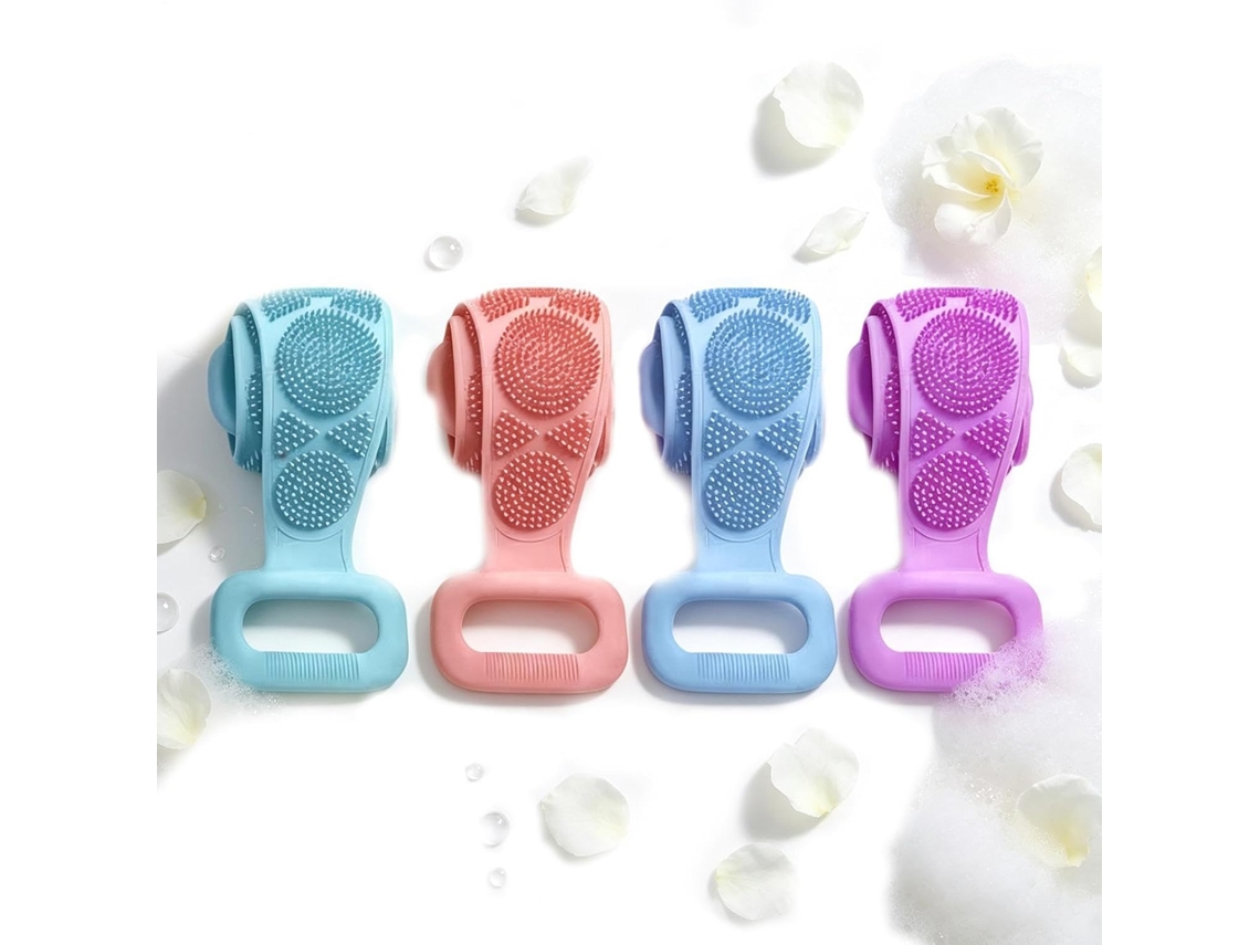 Conjunto De 4 Pincéis De Silicone De Secagem Rápida Com Dupla Face.