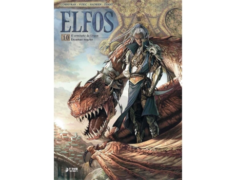 Livro Elfos 10: El Ermitaño Del Urann ; Escamas Negras de Éric Corbeyran (Espanhol)