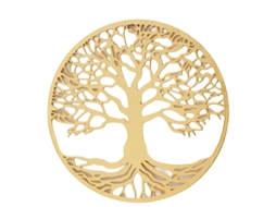 Arte De Parede Metálica Elegante, Decoração Doméstica Da Árvore Da Vida Com Árvore Genealógica Simbólica, Design Único Para Uso Interno E Externo, Rev