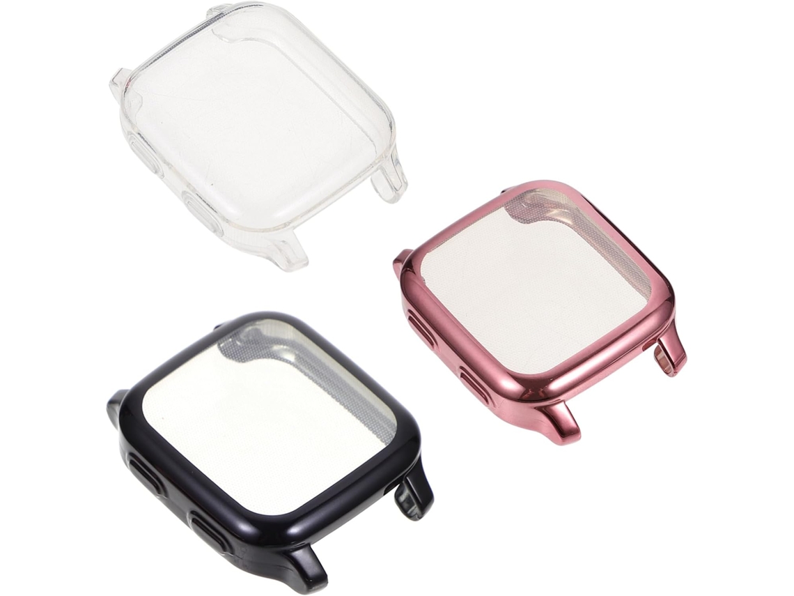 Conjunto De 3 Peças De Capas Protetoras Em Tpu Para Relógios Inteligentes, Oferecendo Proteção Contr Gokoco
