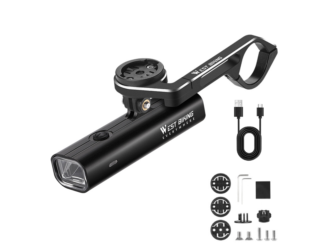 Luzes de Bicicleta LED Recarregáveis 400lm S/MARCA