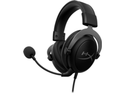 Auscultadores Gaming com Fio HYPERX Cloud II (Over Ear - Multiplataforma - Noise Cancelling - Preto)