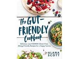 Livro GutFriendly Cookbook de Alana Scott (Inglês)