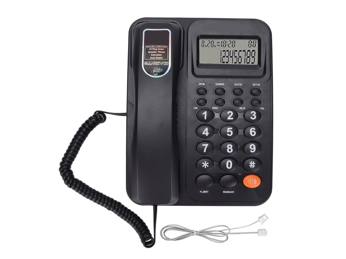 Telefone Fixo com Identificador de Chamadas LAXISCREED
