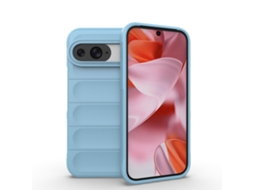 Capa De Silicone Para Google Pixel 9 (azul Claro) Gertiz
