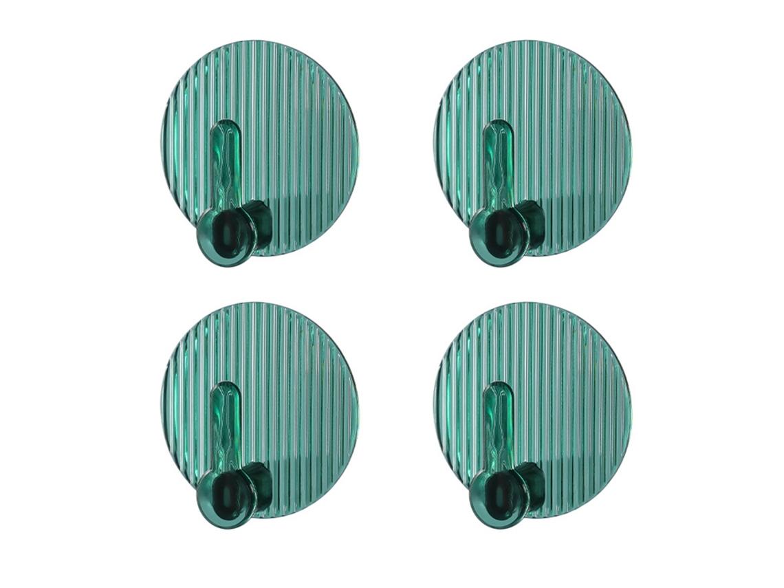 4pcs Ganchos Adesivos Sem Perfuração Forte | S/MARCA