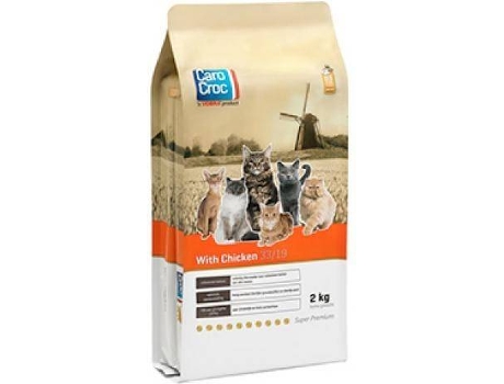 Ração para Gatos EURO PREMIUM Carocroc (2Kg - Seca - Adulto - Sabor: Frango)