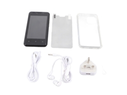 Smartphone Desbloqueado 3g 4.66 Polegadas Tela Touch Android 11 1gb Ram 8gb Rom Bateria 3000mah Dual Sim Preto Plug Uk