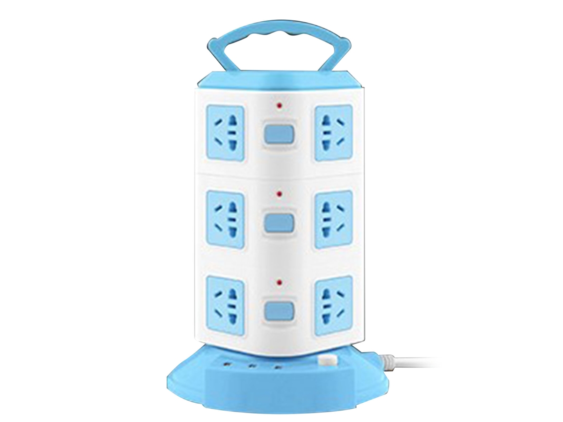 Yncm2026-torre De Tomacorrientes Multifuncional Com Porta Usb E Proteção Contra Sobrecarga 10a
