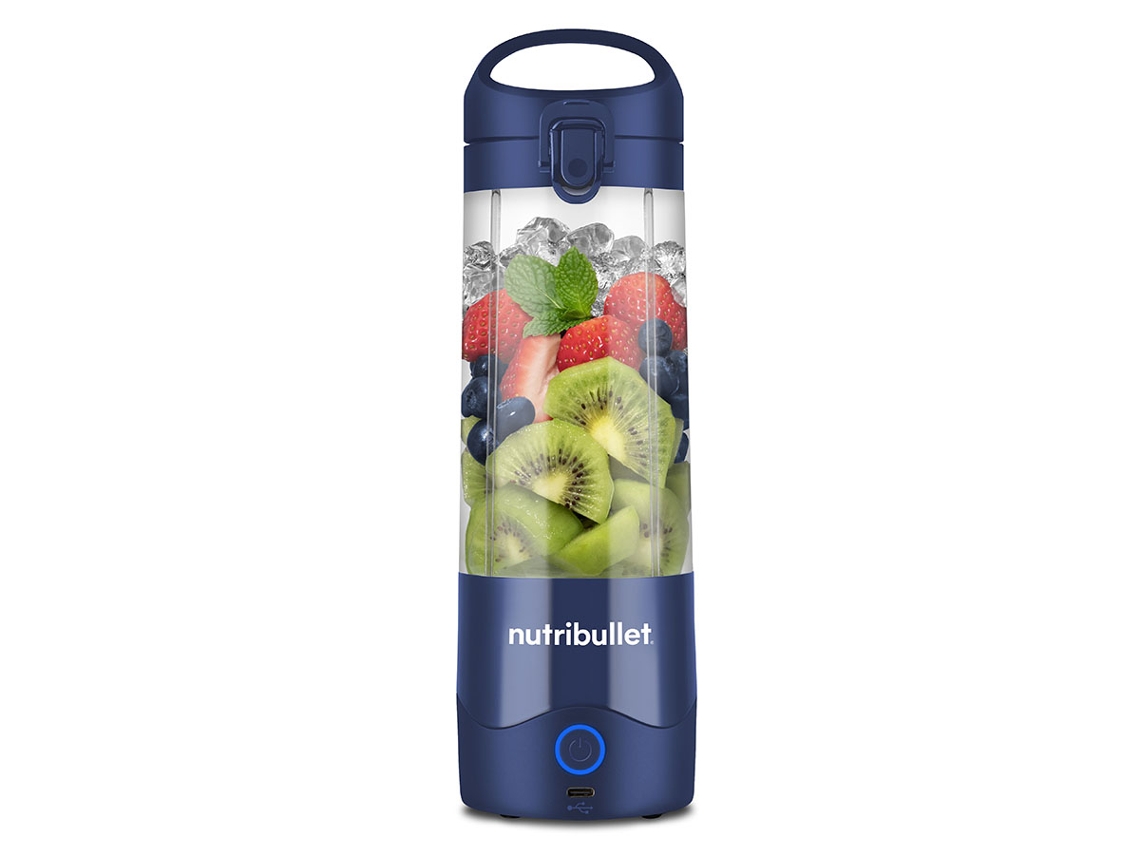 Liquidificador Portátil NUTRIBULLET Portable NBP003NBL (0,475 L - Azul)