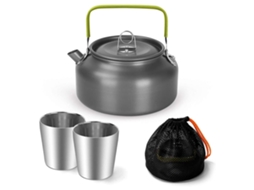 Conjunto de Chaleira de Camping 1.2l com Xícaras S/MARCA