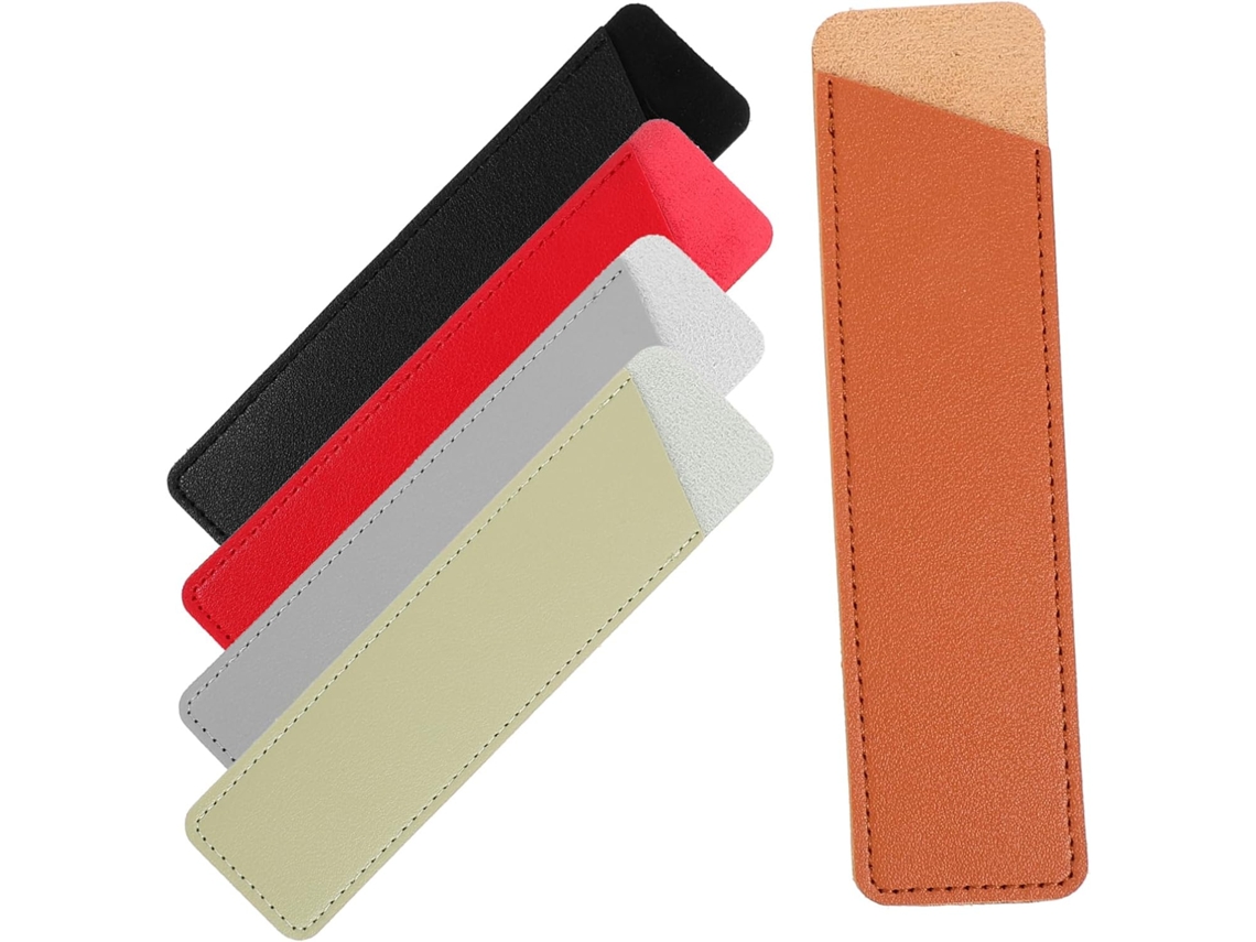 Estojos Acolchoados Em Couro, Bolsa Para Acessórios De Caneta Tinteiro, Porta-lápis, Caixa Organizadora.