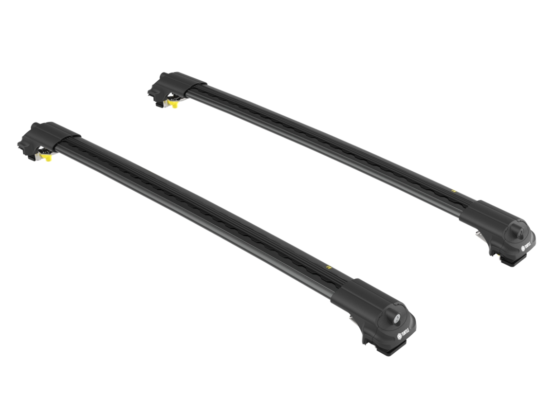 Barras De Tejadilho Para Volkswagen Golf Variant 2012, 2013, 2014, 2015, 2016, 2017, 2018, 2019, 2020 Preto Turtle (mk7 5g)
