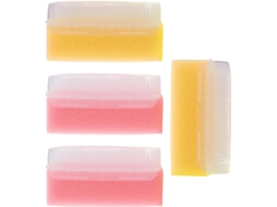 Conjunto De 4 Escovas Banho Macias Healvian Para Meninos E Meninas, Conjunto De Escovas Sensoriais Para Lavar O Corpo E