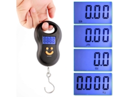 Balança de viagem digital, 10g-50kg, com LCD | S/MARCA