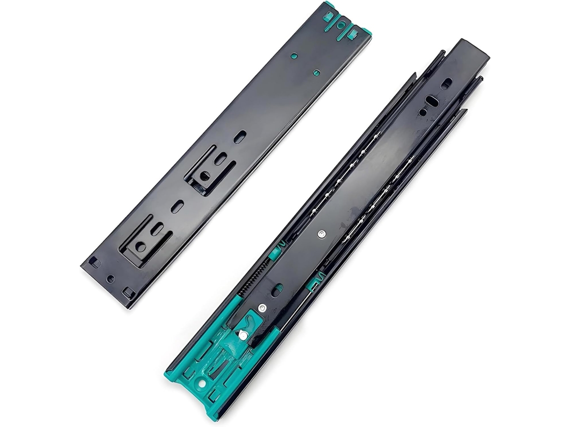 Corrediças De Gaveta Com Fechamento Suave, Corrediças De Extensão Total Para Guarda Roupa, Corrediças Laterais Com