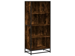 Bookcase, Bookcases Vidaxl Marrom Madeira Processada (n/a)