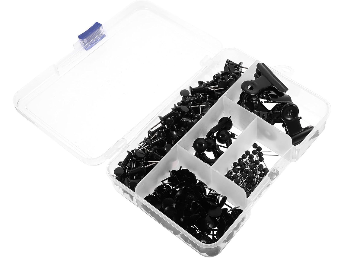 Conjunto de Tachinhas Metálicas Healifty para Quadros Cortiça, Design Especial e Resistente ao Desgaste, Ideal para