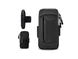 Braçadeira Esportiva Para Celular Para Treinamento, Preta.